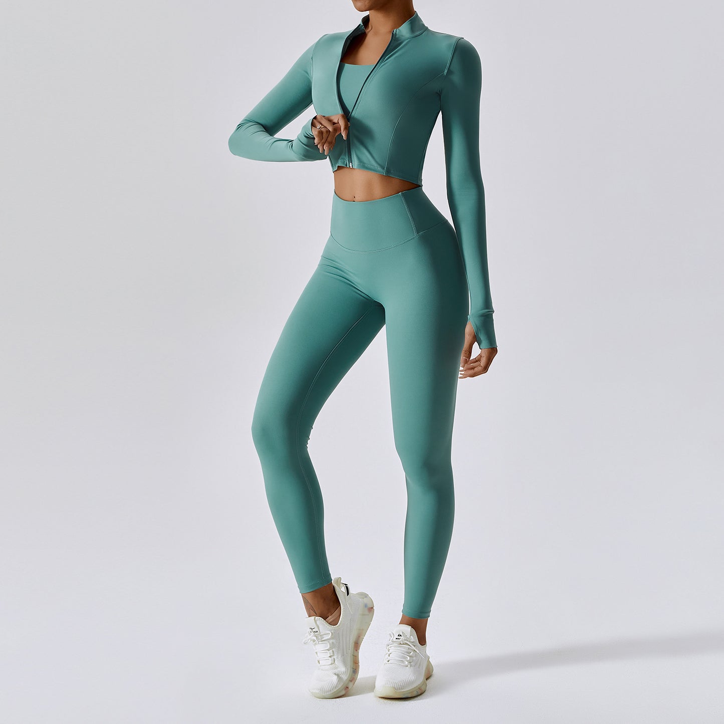 3 Pcs Shockproof High Waist Yoga Clothing Set